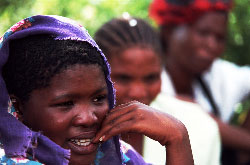 Bushmen women back on their land