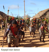 Kayapó war dance